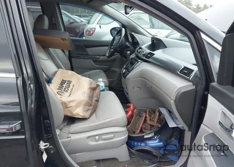 2014 Honda Odyssey Touring/Touring Elite из США, поврежденный, VIN 5FNRL5H95EB037441